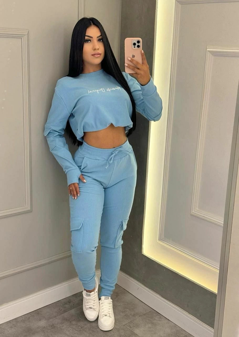 CONJUNTO MOLETINHO ANASTACIA AZUL