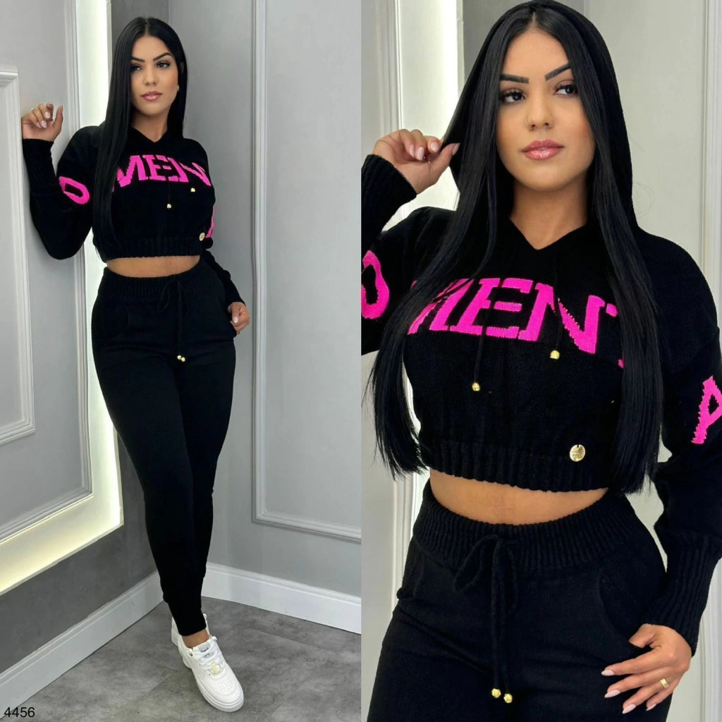 CONJUNTO LINHO AMALIA PRETO