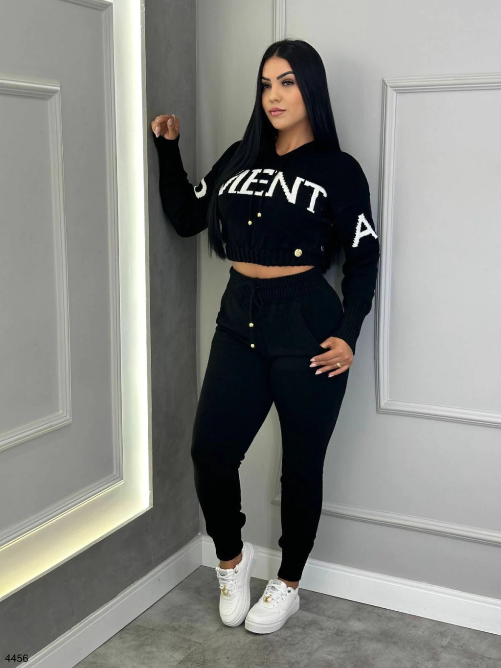CONJUNTO LINHO AMALIA PRETO
