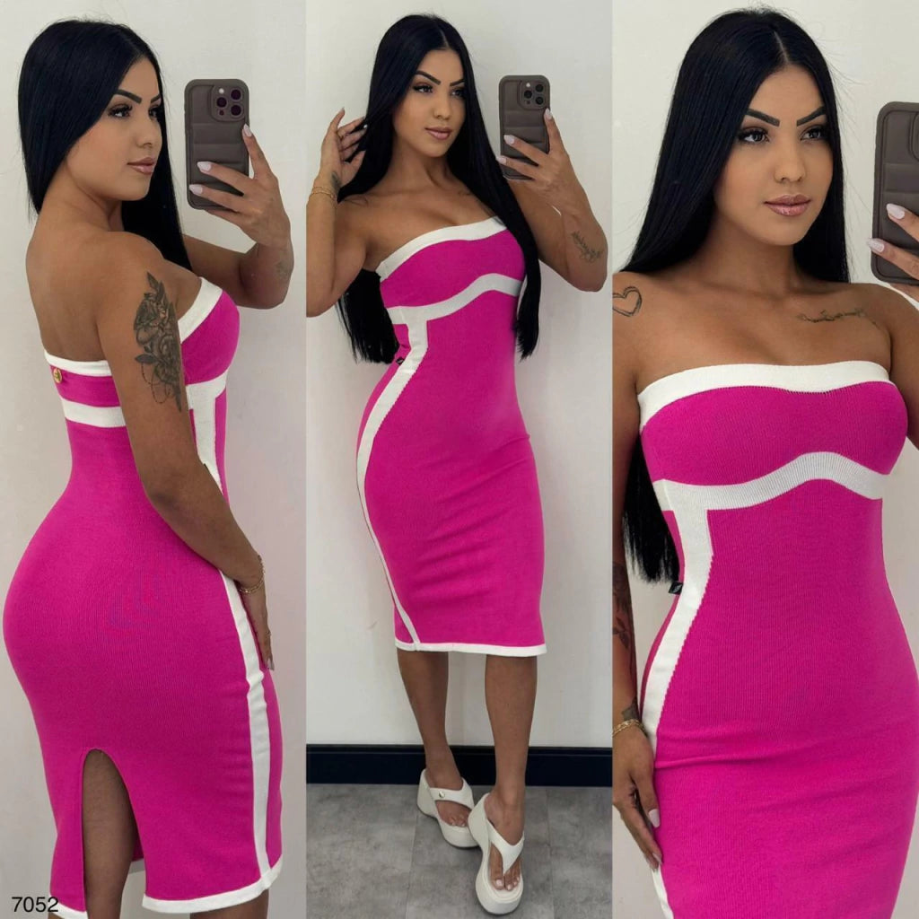 VESTIDO MODAL SOPHIA PINK